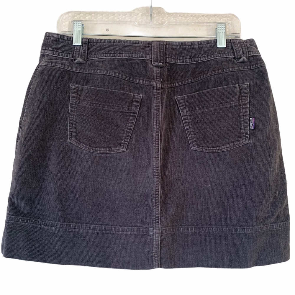 Patagonia Corduroy Grey Skirt Size 10 - Picture 4 of 10